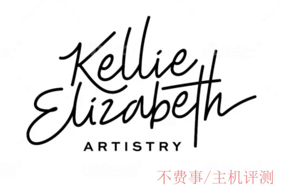 Renderforest alternatives - sample logo made by Fiverr designer - Kellie Elizabeth